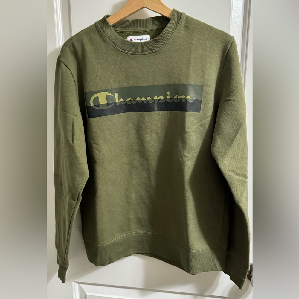 Champion Green Crewneck Sweater